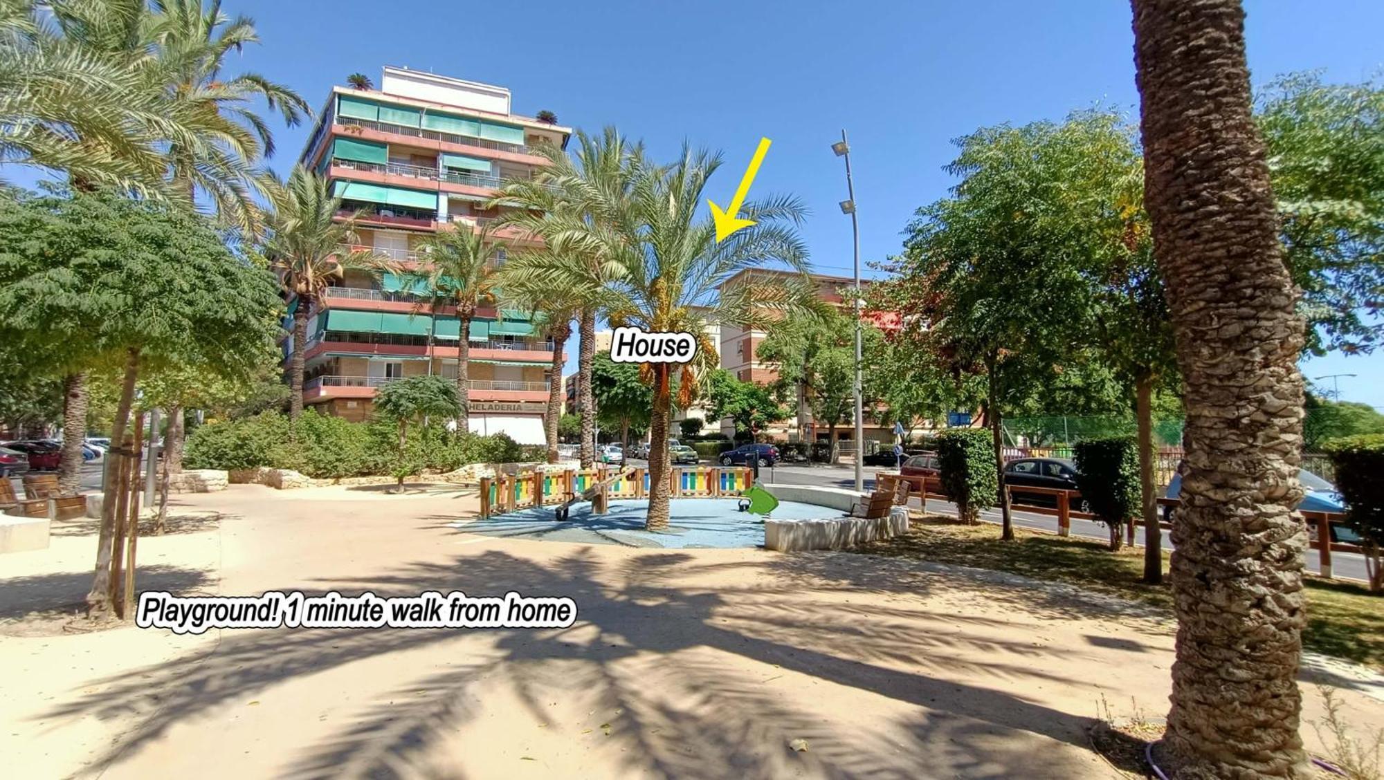 Visitando A Mijail Apartment อาลิกันเต ภายนอก รูปภาพ